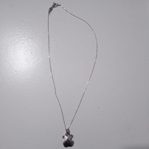 Tous Silver Pendant and Necklace - Picture 2 of 5